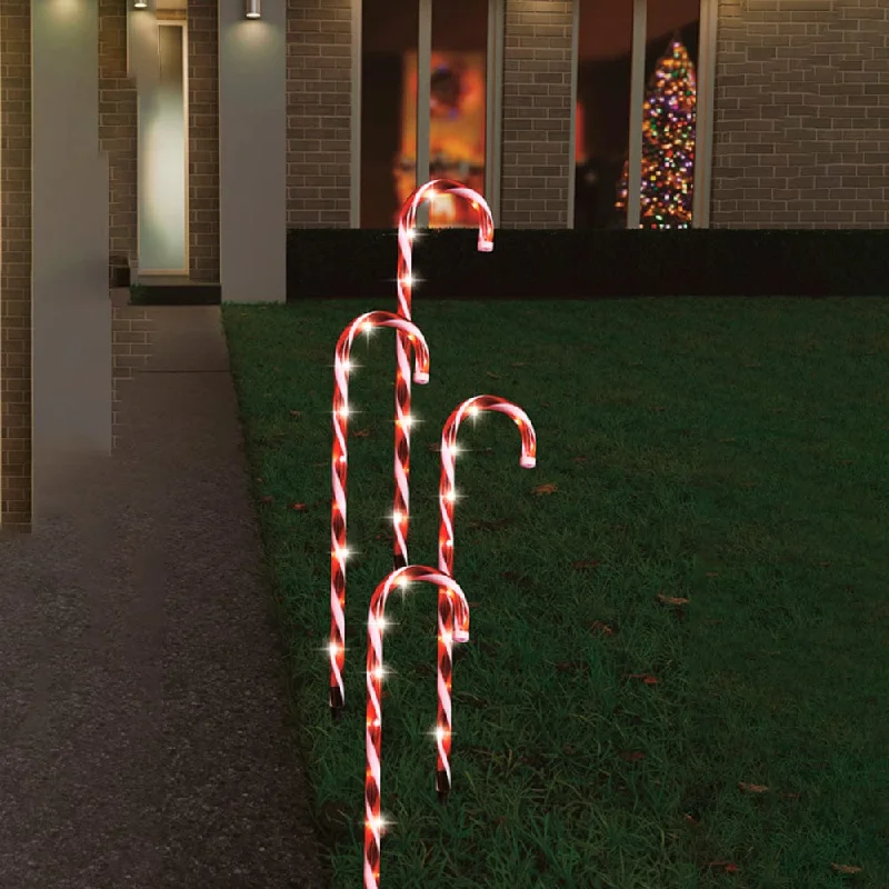 4pc LED Chunky Candy Path Canes (83cm)