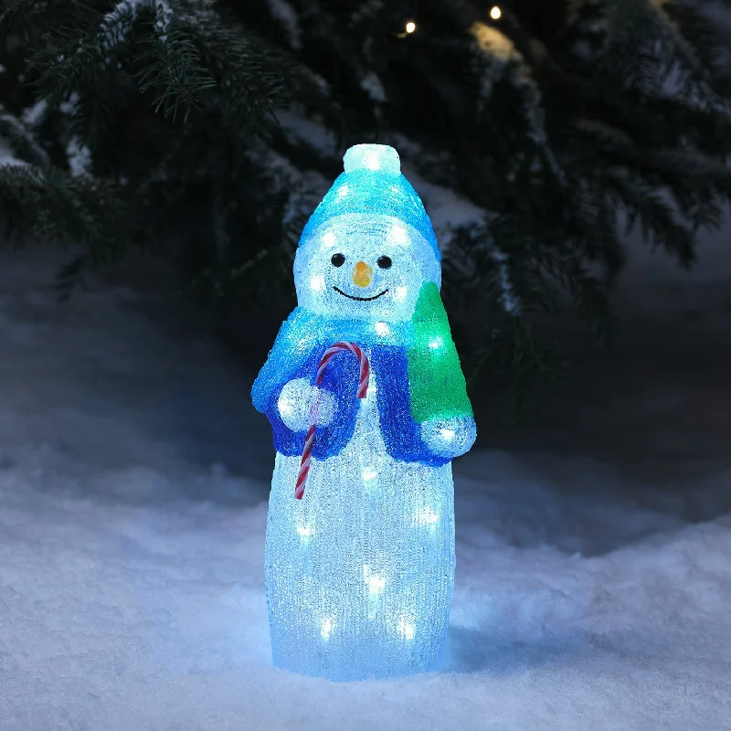 34cm Freezy the Snowman LED 3D Acrylic Figure