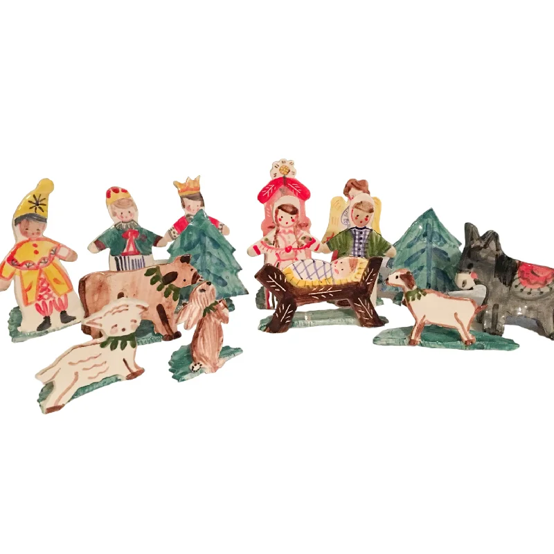 Medium Nativity Set - 15 pcs