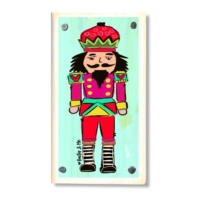 Mint Nutcracker Happy Block