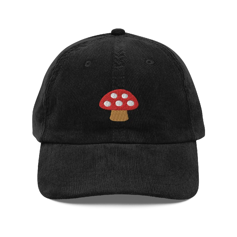 Mushroom Corduroy Hat