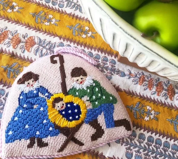 Needlepoint Nativity Scene