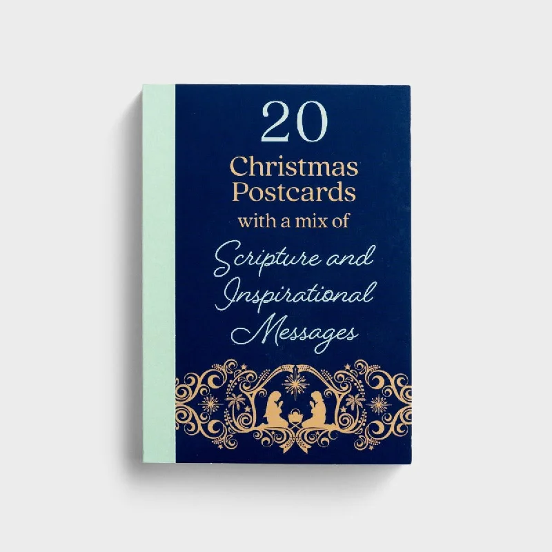 20 Christmas Scripture And Inspirational Postcards