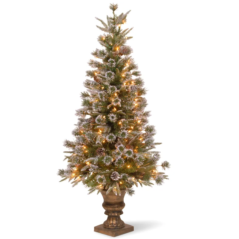 4 ft. Pre-Lit Liberty Pine Tree with Clear Lights