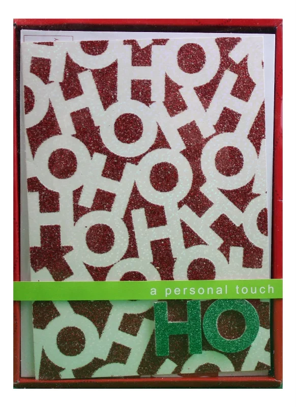 8 Count Handmade Greetings - Ho Ho Ho