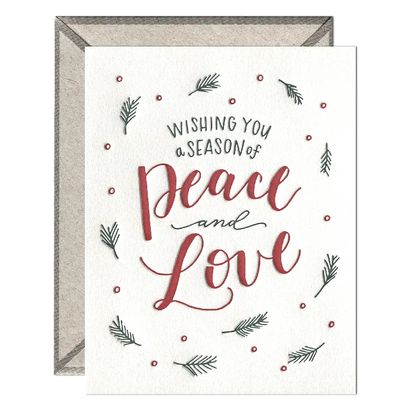 A Season of Peace and Love Card