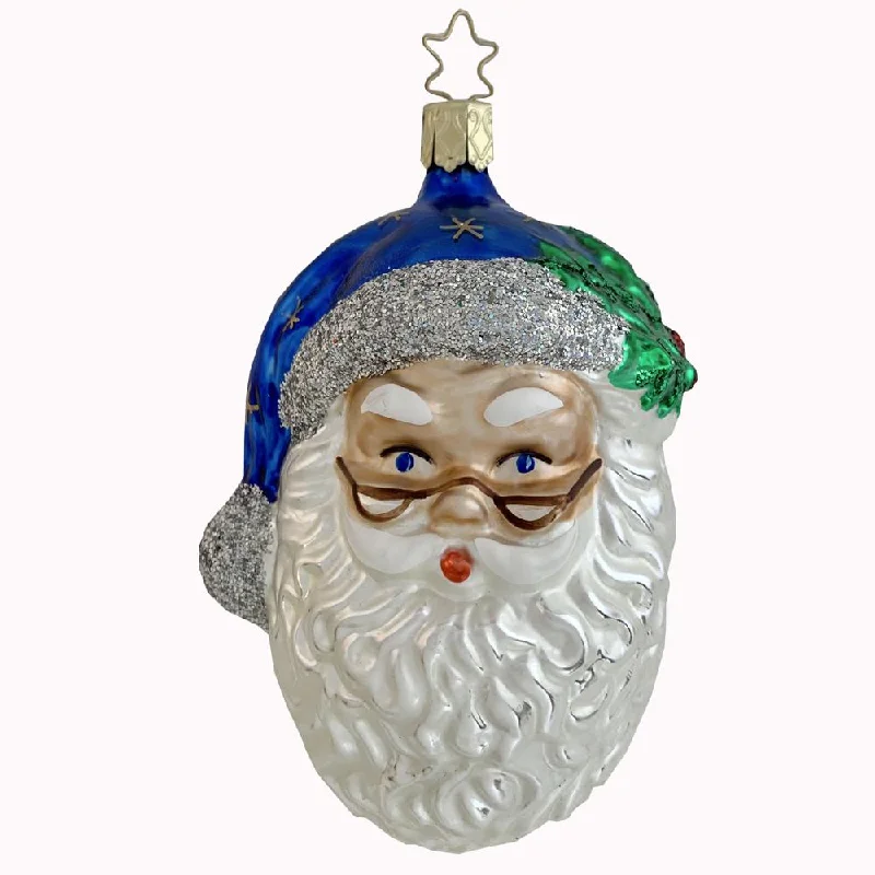 Academic Santa Claus Ornament by Inge Glas of Germany