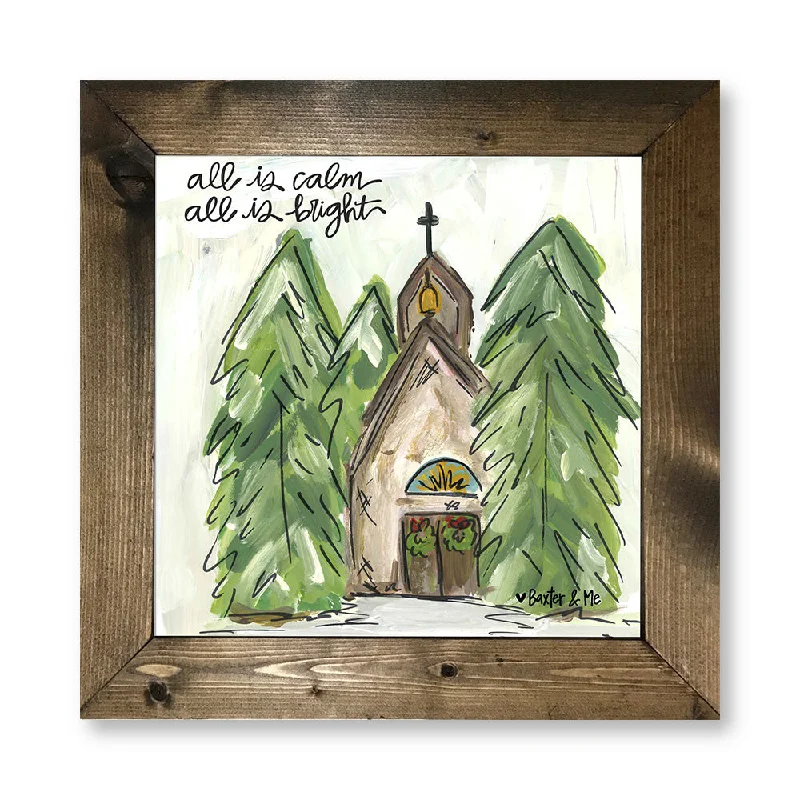 All Is Calm - Framed Art