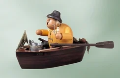 Angler in Boat Incense Smoker by KWO