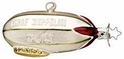 Antique Zeppelin Ornament by Inge Glas of Germany