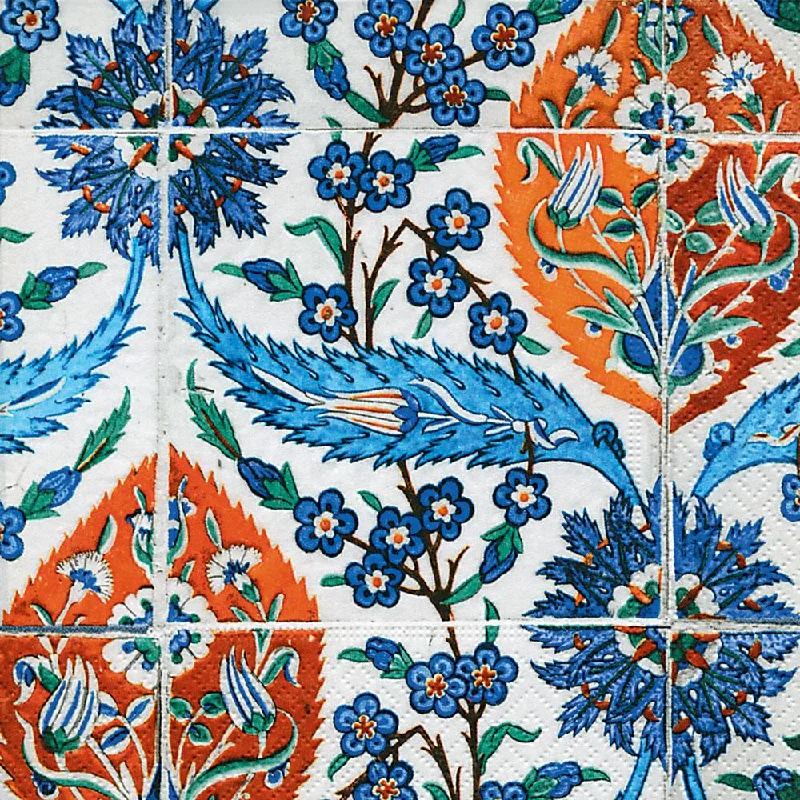 Asian Tiles Paper Luncheon Napkins by Paper and Design GmbH