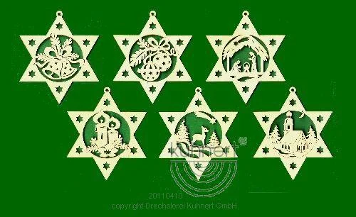 Assorted Cut Out Star Ornaments by Kuhnert GmbH