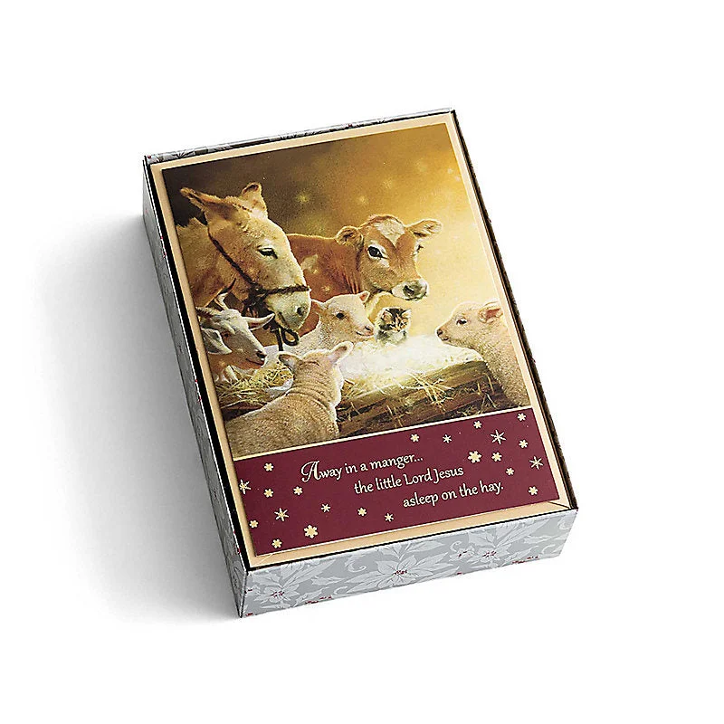 Away in A Manger - 18 Christmas Boxed Cards