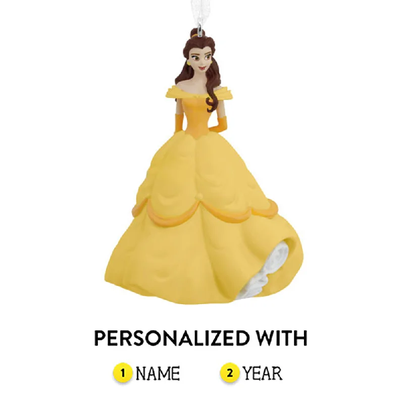 Personalized Belle from Beauty and the Beast Ornament