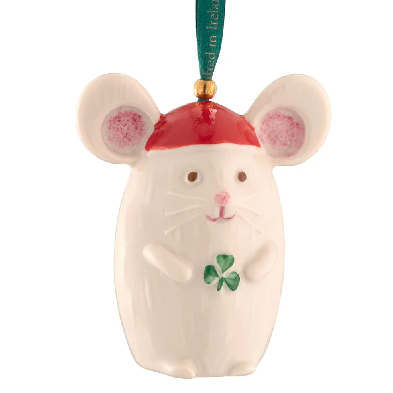 Belleek Classic Not a Creature Stirring Ornament