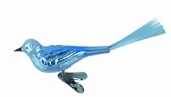 Bluebird of Happiness Ornament by Inge Glas of Germany