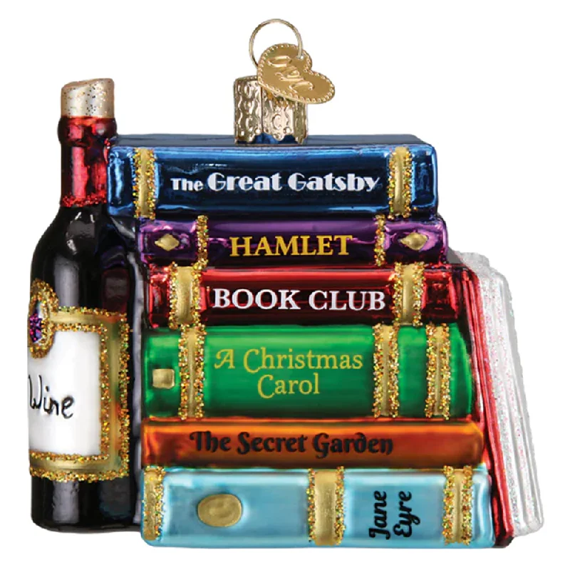 Book Club Ornament - Old World Christmas