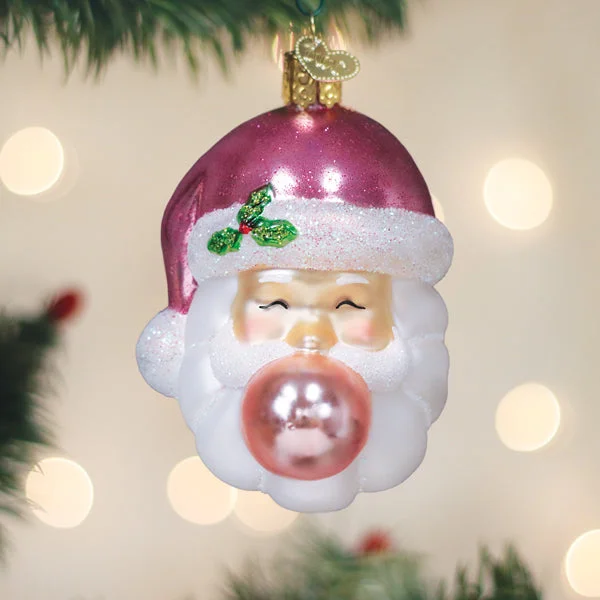 Bubblegum Papa Noel Ornament