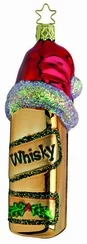 Celebration Libation Whiskey Ornament by Inge Glas of Germany