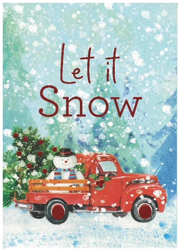 Classic Boxed Cards - Set of 30 - Let it Snow