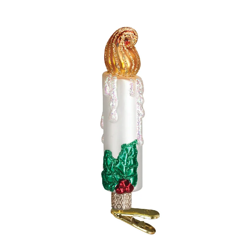 Clip-On Candle Ornament - Old World Christmas