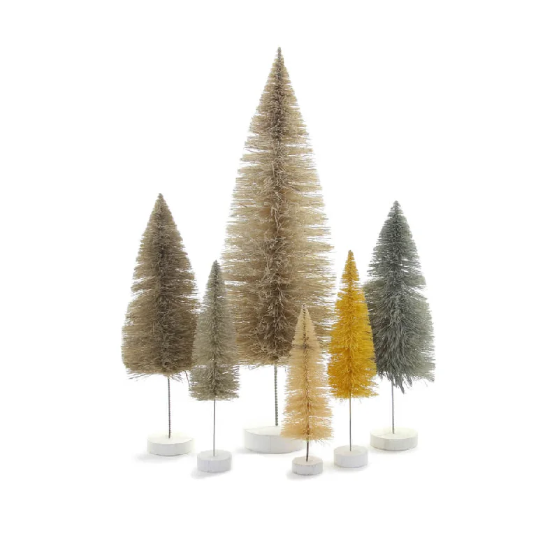 White Rainbow Trees (Set of 6)