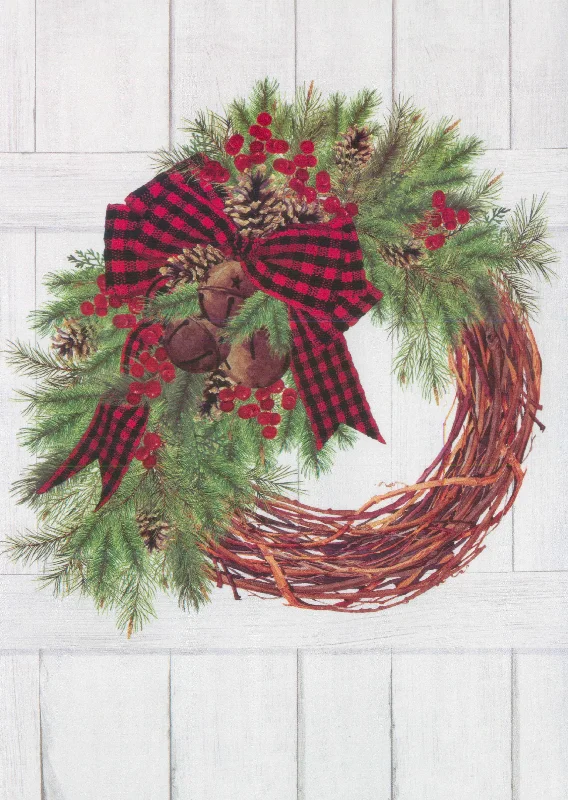 Countryside Christmas Boxed Card 20 Piece - Country Wreath