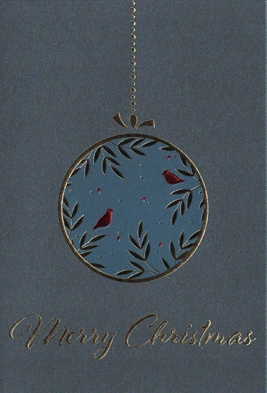 Elegant Boxed Cards - Cardinal Ornament