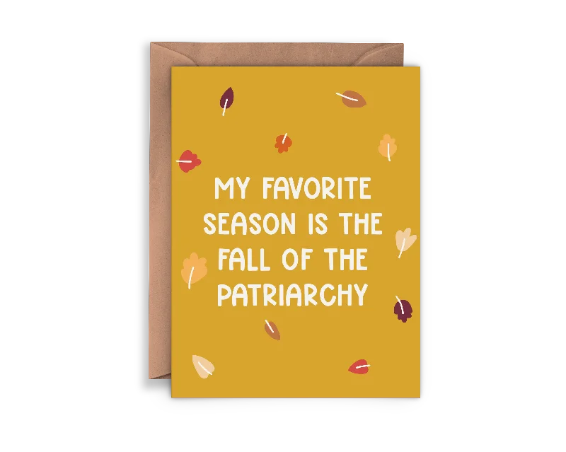 Fall of the Patriarchy Card