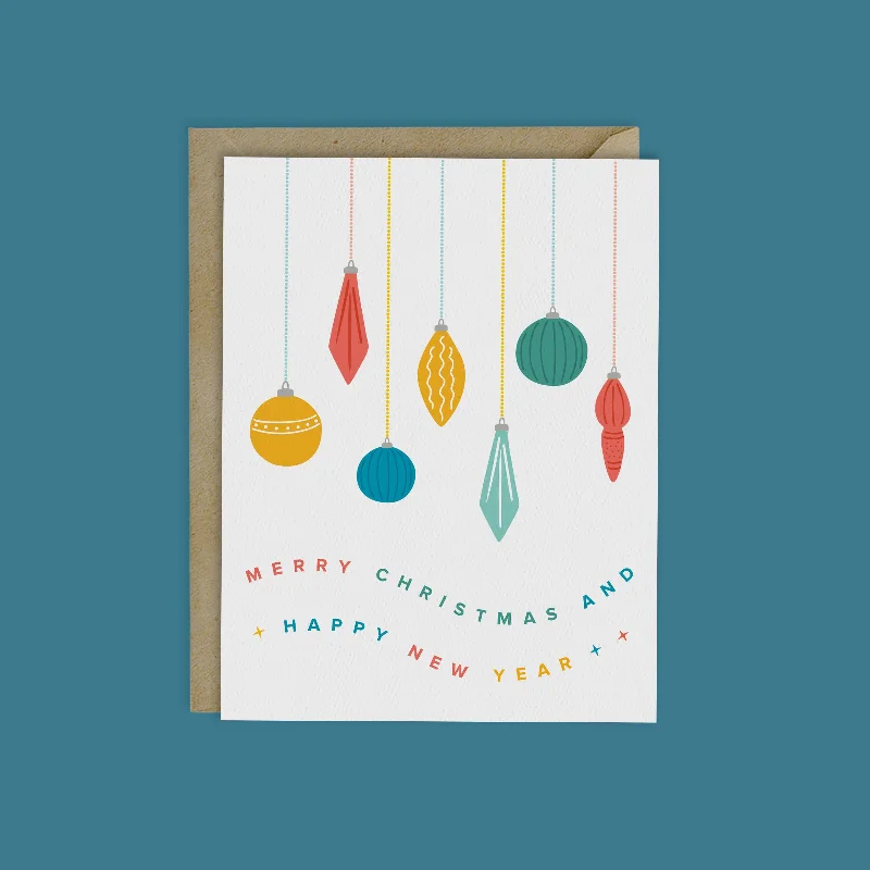 Festive Ornaments Card