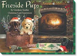 Fireside Pups Boxed Christmas Assortment