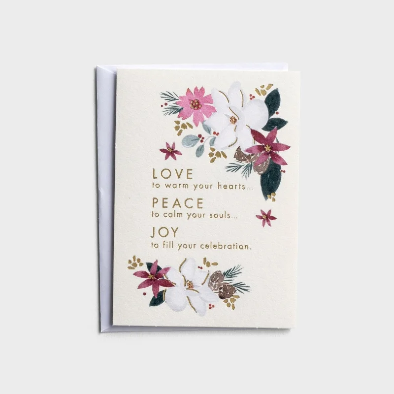 Floral Matchbox - Christmas Boxed Cards