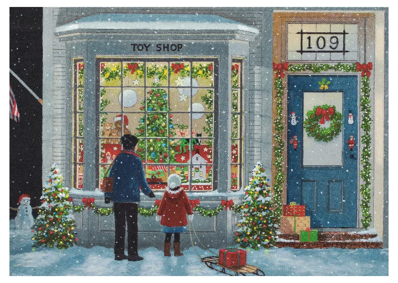 Fred Swan Holiday Boxed Greeting Cards - Tis The Season