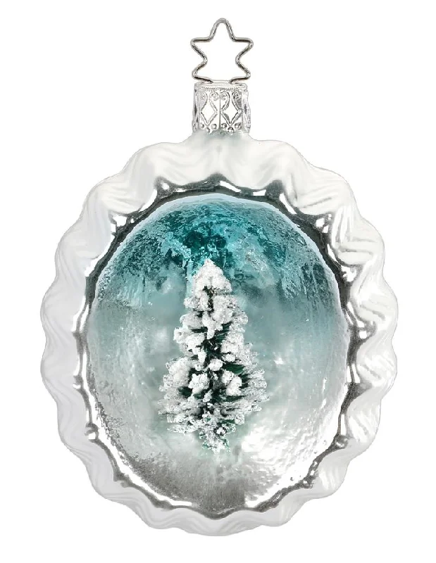 Frosted Dream Ornament by Inge Glas of Germany