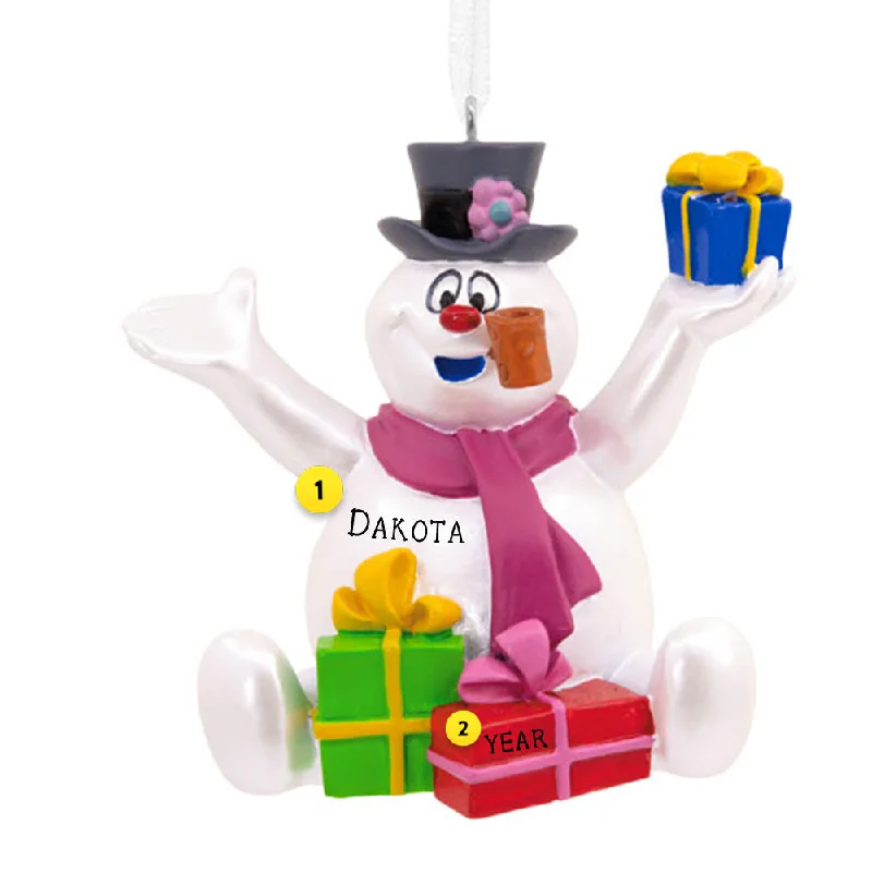 Personalized Frosty the Snowman™ Ornament