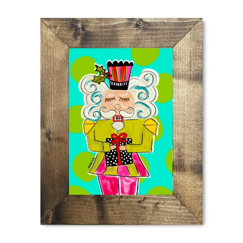 Funky Nutcracker Framed Art