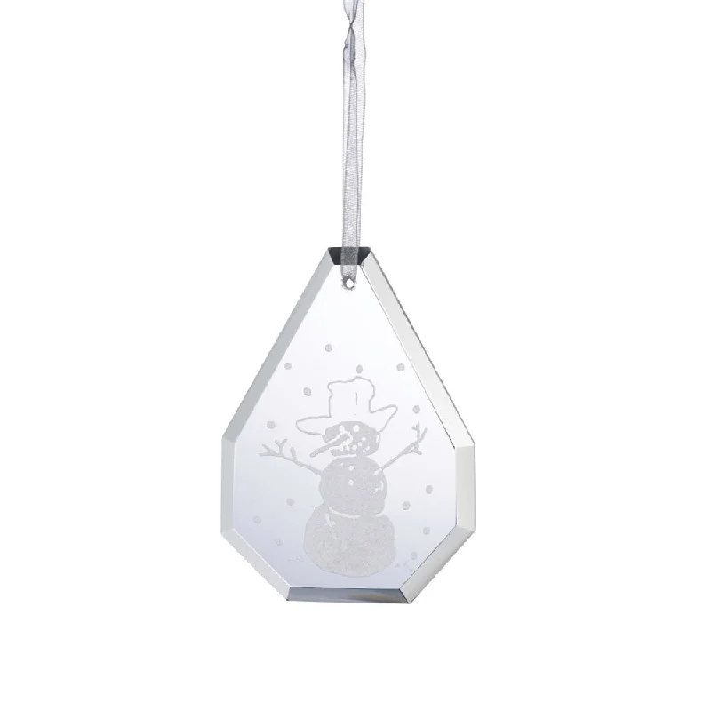 Galway Living Droplet Snowman - Hanging Ornament