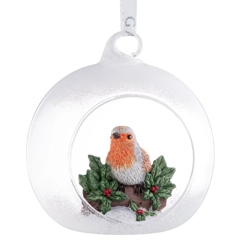 Galway Living Robin Hanging Bauble