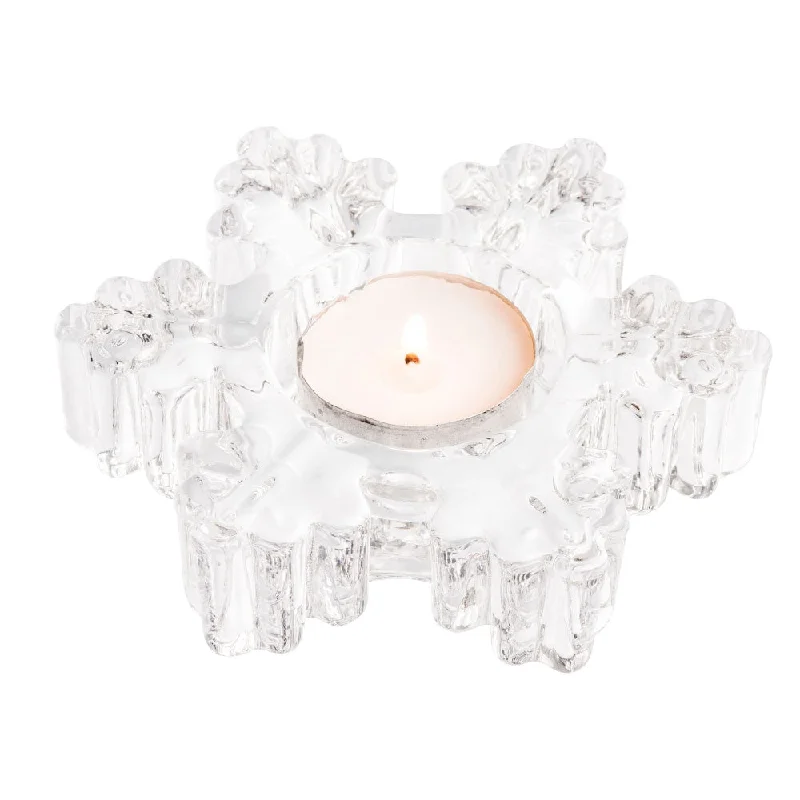 Galway Living Snowflake Votive (LED Tealight)