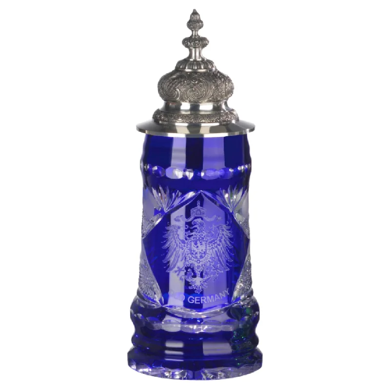 Lord of Crystal Old Germany Stein, blue by King Werk GmbH and Co