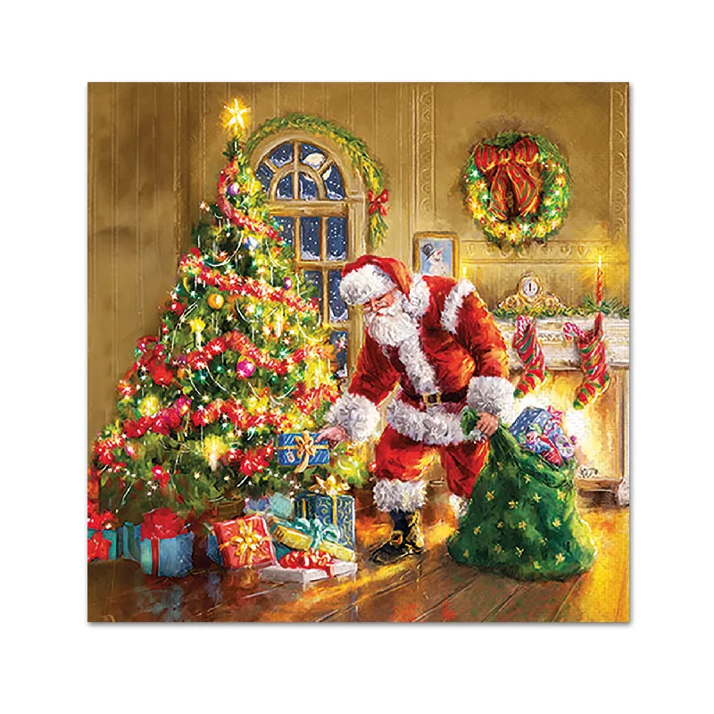 Gifts Under the Tree Paper Beverage Napkins