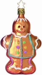 Ginger Boy Ornament by Inge Glas of Germany