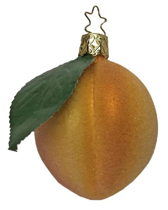 Golden Plum with leaf by Inge Glas of Germany