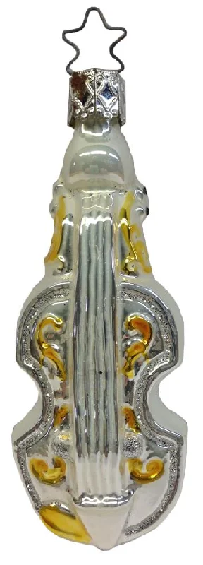 Golden Strings, Violin Ornament by Inge Glas of Germany