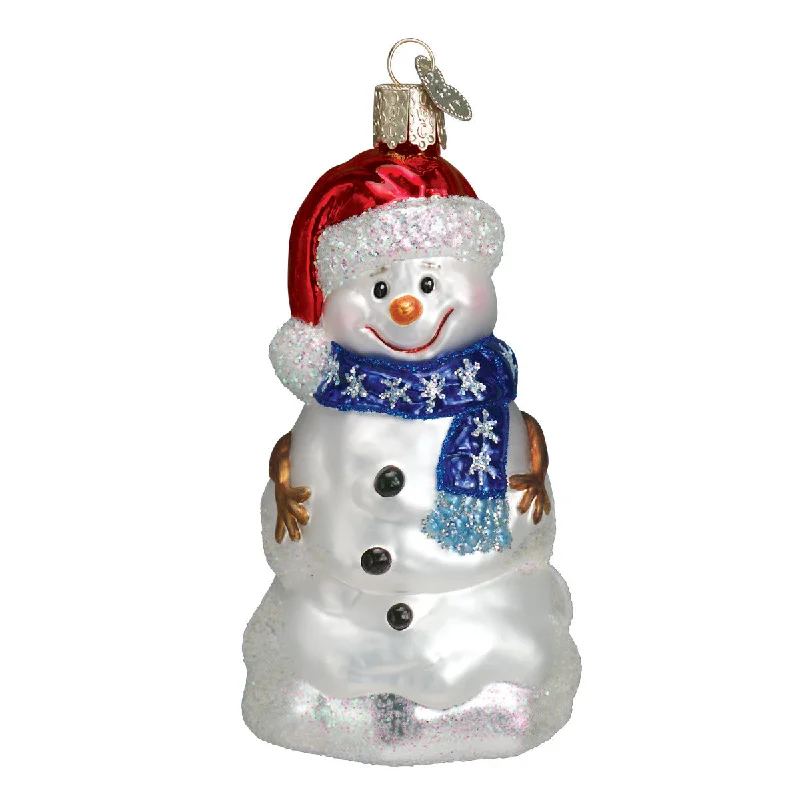 Happy Snowman Ornament - Old World Christmas