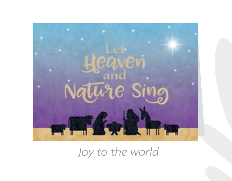 Faith in Tradition 16 Count Card Set - Let Heaven and Nature Sing