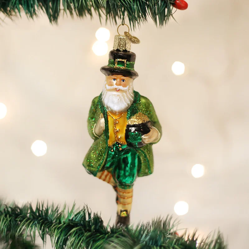 Irish Santa Ornament