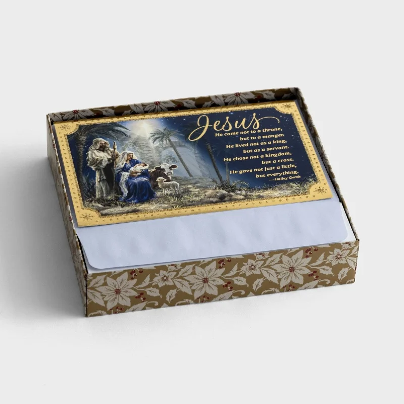 Jesus Nativity Christmas Boxed Cards