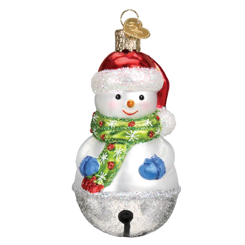 Jingle Bell Snowman Ornament - Old World Christmas