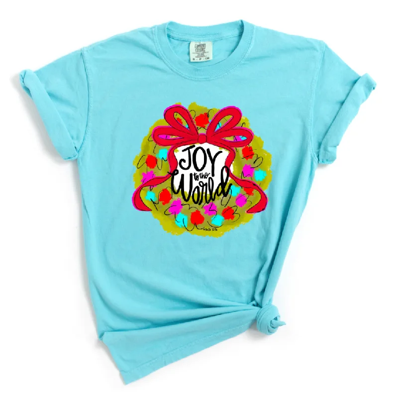 Joy to the World Wreath T-Shirt